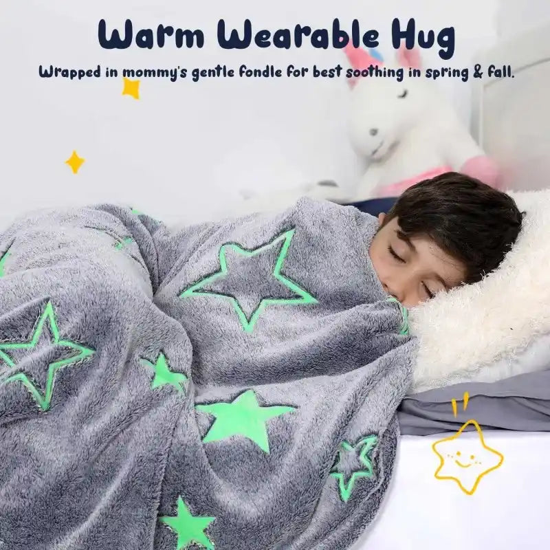 Buy Glow in The Dark Throw Blanket for Kids Price Pakistan Shopaholic.pk