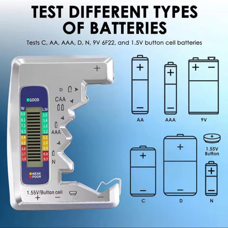 portable digital battery tester image 3