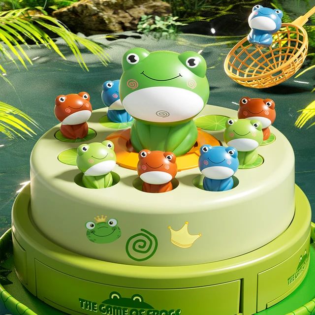 Children Bouncing Frog Toy - image 1