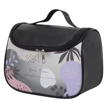 waterproof girly print toiletry bag image 5