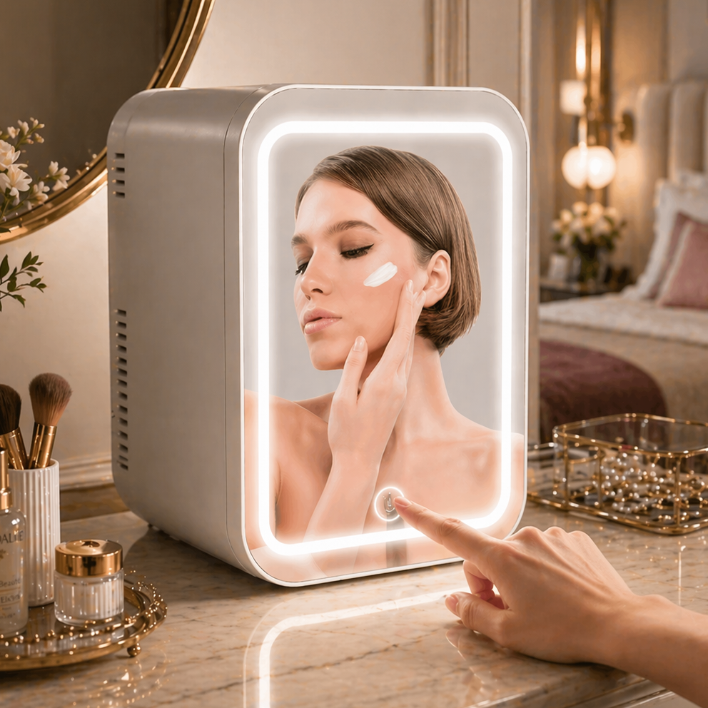 portable mini skincare fridge main image