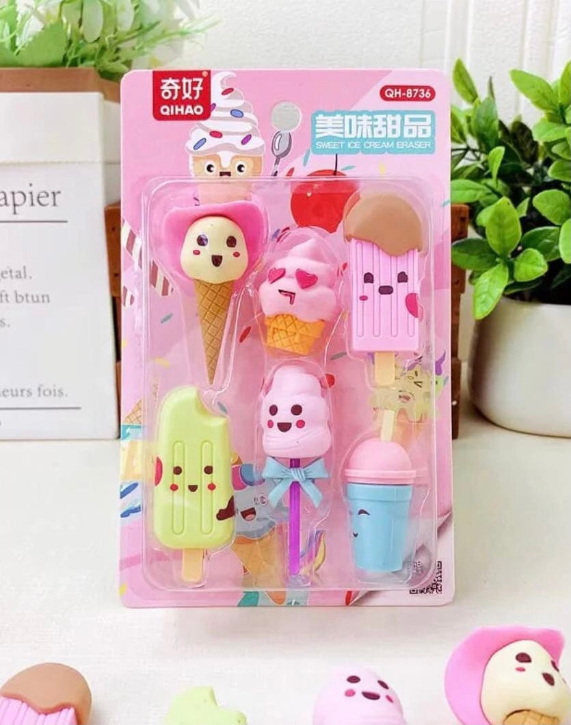 New Cute Multi Erasers - image 1