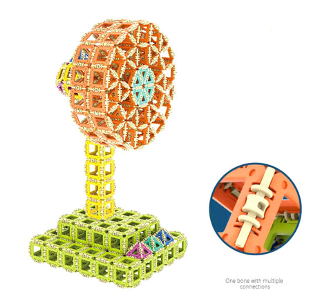 80 Pcs Buckle Building Blocks Toy - image 4