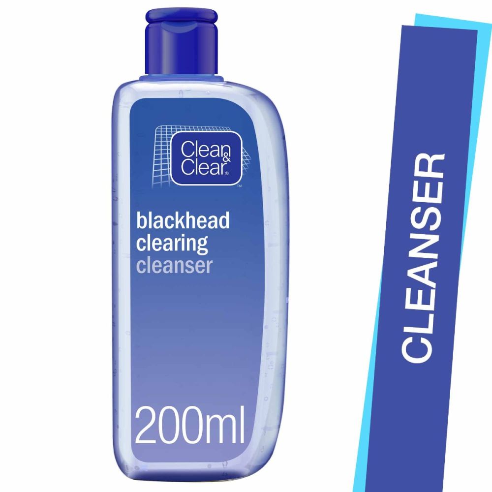 Clean & Clear Blackhead Clearing Cleanser, Oil Free, 200ml - Main Image