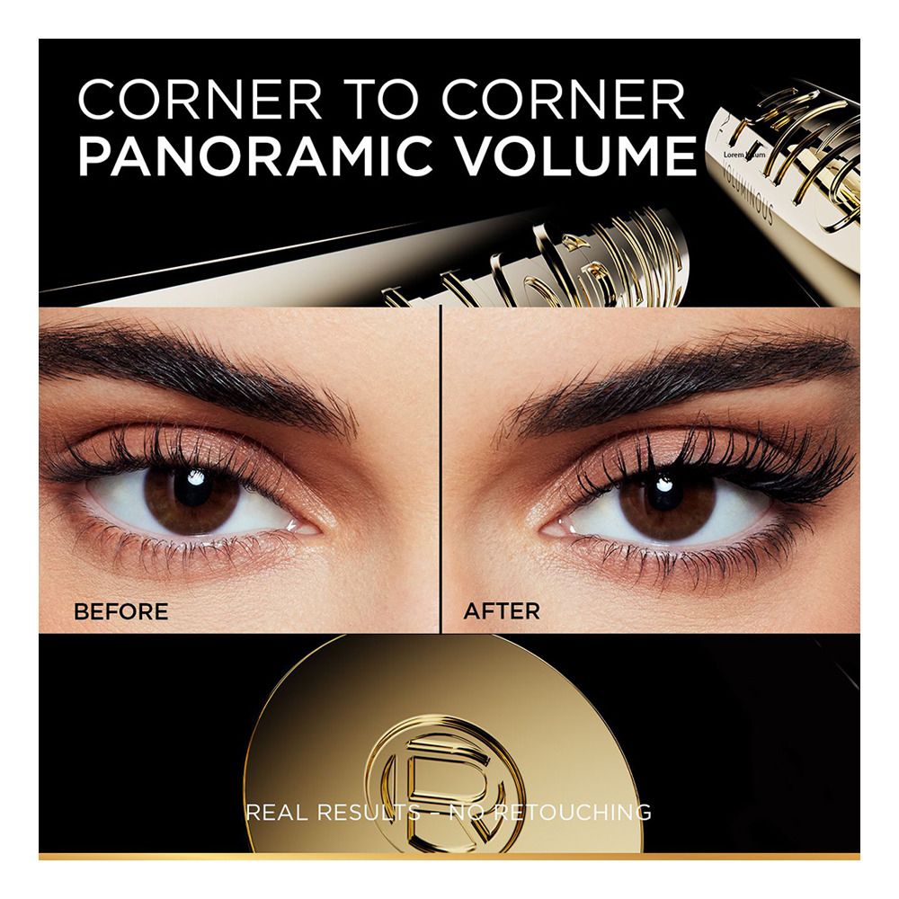 L'Oreal Paris Panorama Mascara Noir/Black - Image 3