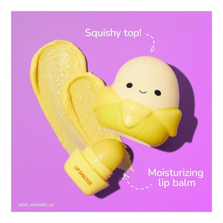 Lip Smacker Squishmallows Moisturizing Lip Balm, Hydrates & Smooths – Junie, Banana,  7.4g - Main Image