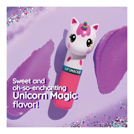 Lip Smacker Lippy Pals Unicorn, Flavored Moisturizing & Smoothing Soft Shine Lip Balm, Hydrating & Protecting - Unicorn Magic, 4g - Image 3