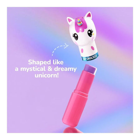 Lip Smacker Lippy Pals Unicorn, Flavored Moisturizing & Smoothing Soft Shine Lip Balm, Hydrating & Protecting - Unicorn Magic, 4g - Image 2