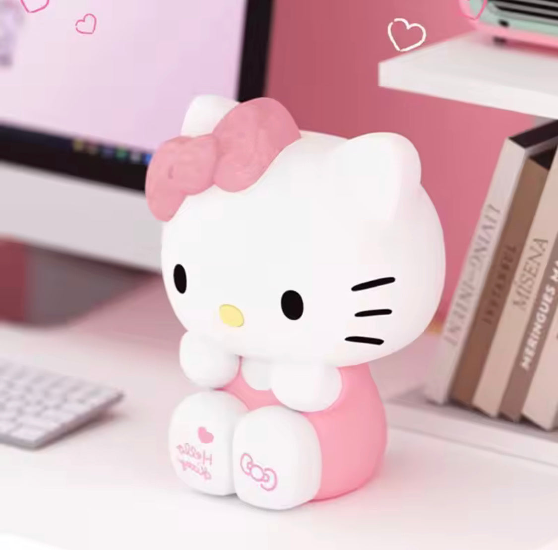 cute silicone hello kitty lamp main image