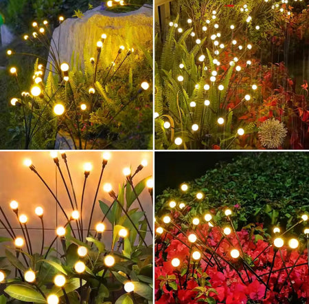 led solar firefly outdoor garden lawn lights image 4
