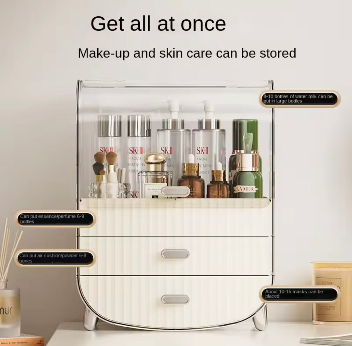 Nordic Cosmetics Storage Organizer - image 2