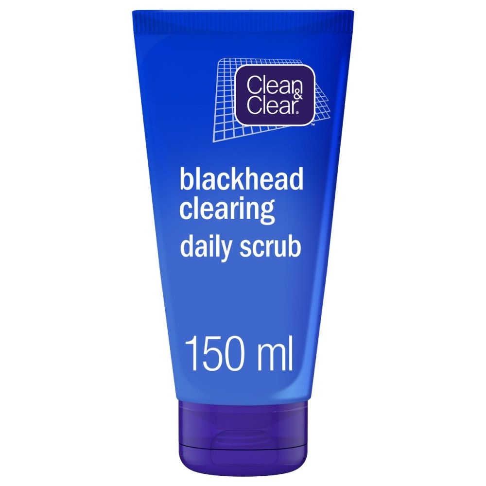 Clean & Clear Blackhead Clearing Daily Face Scrub, Oil Free, 150ml - Main Image