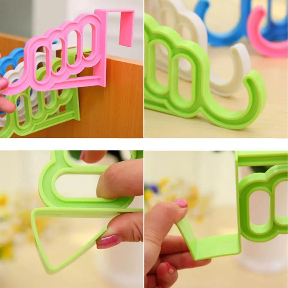 Imperial Multifunction 4 Whole Hook Hanger/door Hanger For Multipurpose image 3