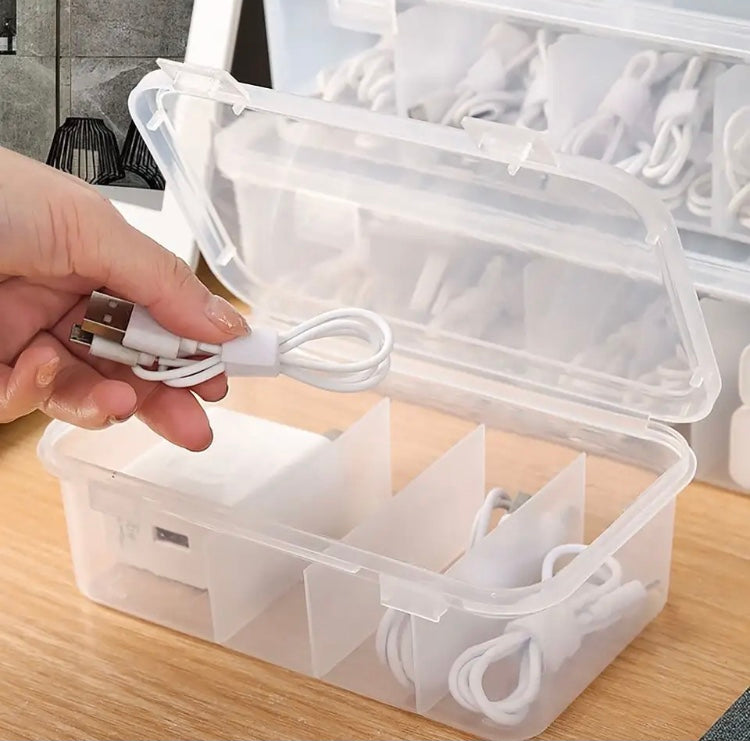 Transparent 4 Compartment Box - image 1
