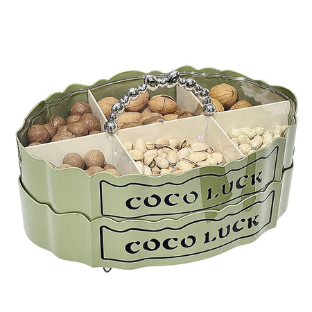6 grids snacks serving tray image 5