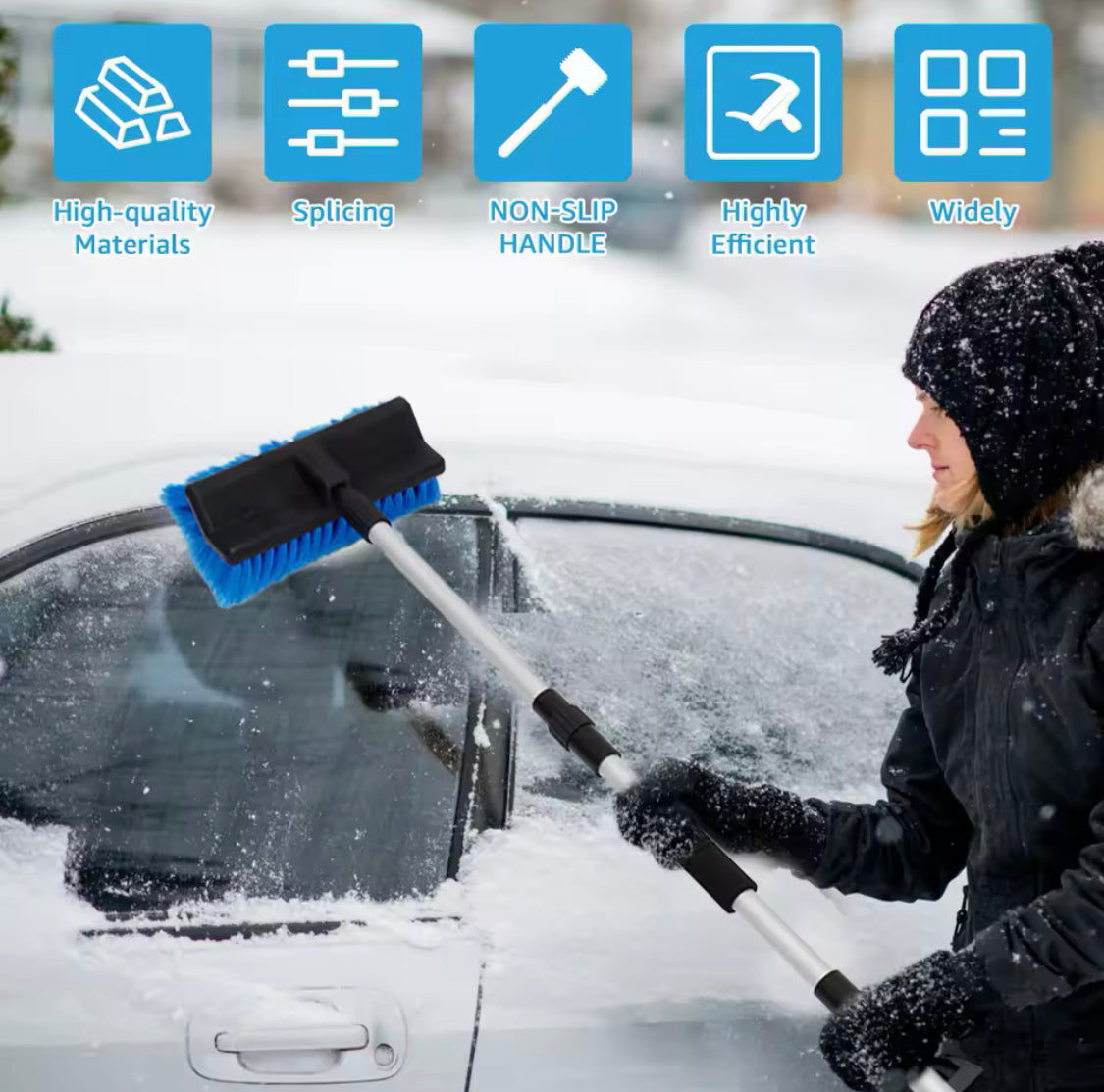 Soft Bristle Car Wash Brush - image 2