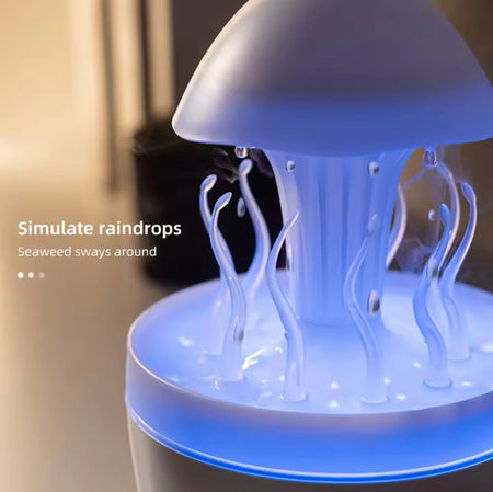 rotating raindrop jellyfish humidifier image 2