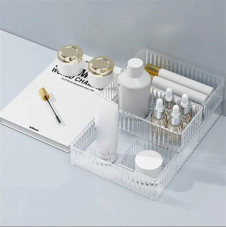 4pcs Acrylic Desk Drawer Organizers Set - image 4