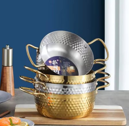 stainless steel korean ramen pot image 2