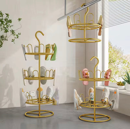 drying shoe rack with drain plate main image
