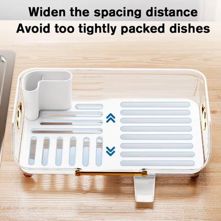 acrylic dish drying rack image 2