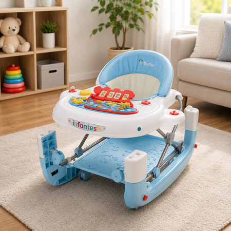 Infantes Melody Activity Baby Walker - Blue