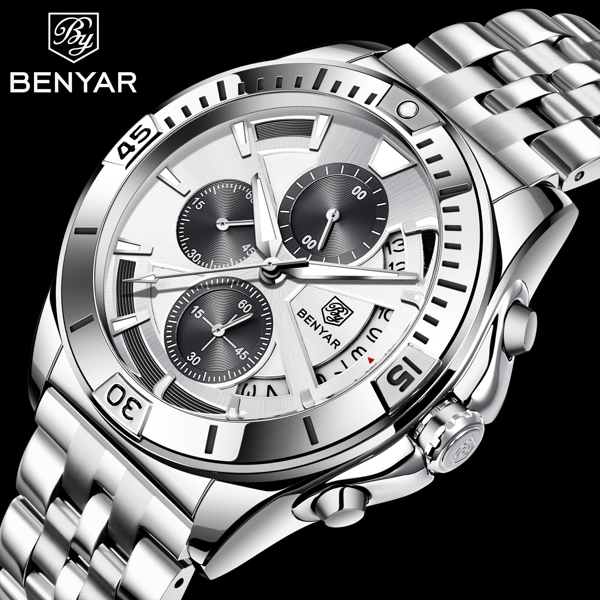 Benyar BY-5180 Skymaster Chronograph Watch main image