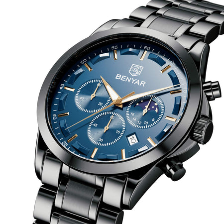 Benyar BY-5160 Moonphase Chronograph Watch Main Image