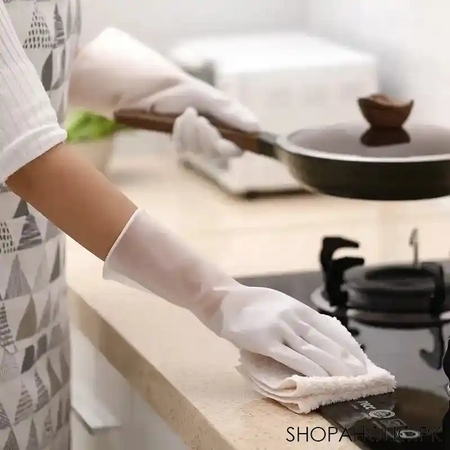 1 pair silicone cleaning gloves image4