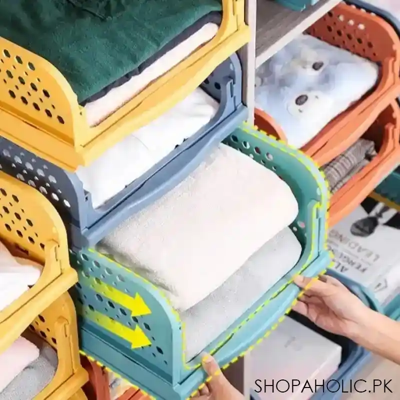 1 pcs new stacking wardrobe image5