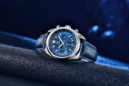 Benyar BY-5193 Mond Gesicht Chronograph Series Image 2