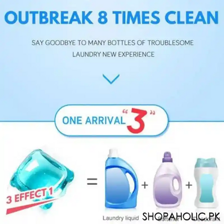 10 pcs laundry gel bead capsules for clothes washing machine wash cleaning image5
