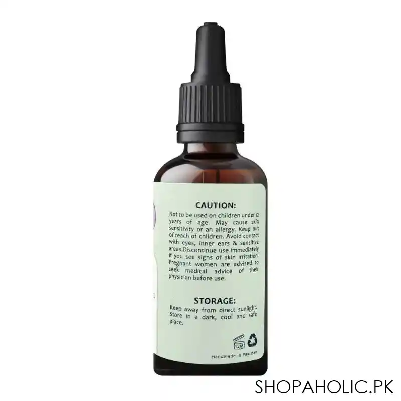 100% wellness co balance argan oil + tea tree natural face serum, for oily skin, 30ml image2