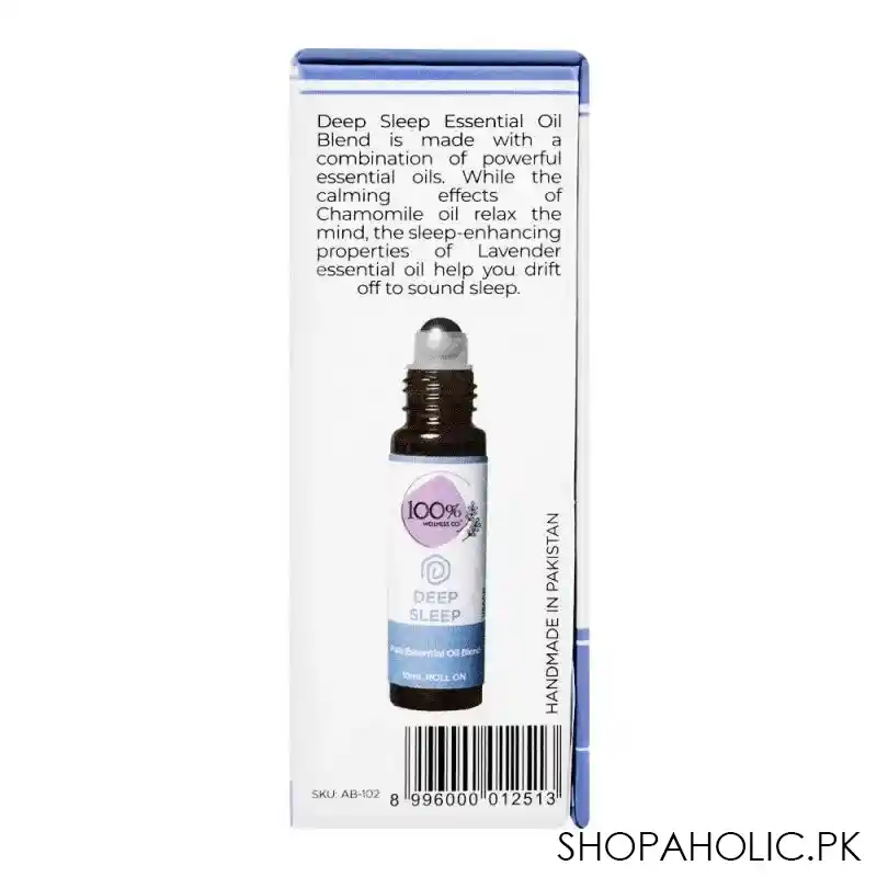 100% wellness co deep sleep oil, 10ml image3