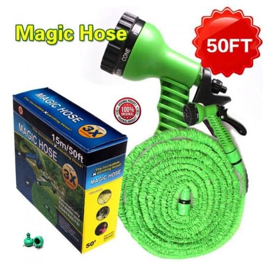 magic hose water spray pipe – 50ft image 4