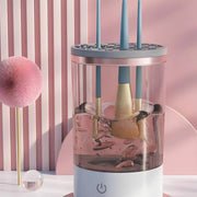 rechargeable automatic makeup brush cleaner & dryer image 4