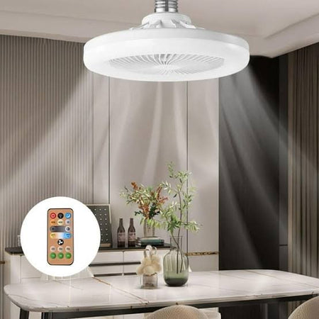 2 in 1 led ceiling fan light for bedroom, kitchen & living room main image