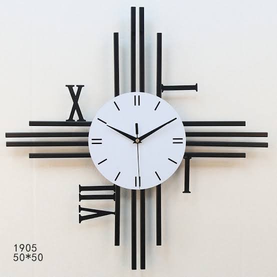 luxury style modern design fashion wall clock main image