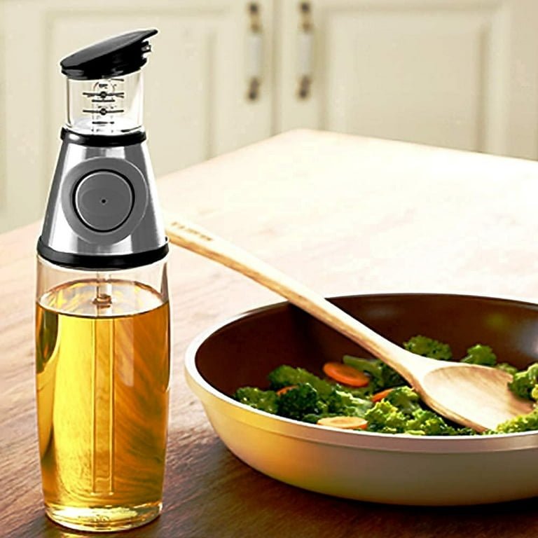 press measure oil & vinegar dispenser bottle - 500ml main image
