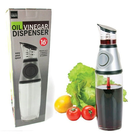 press measure oil & vinegar dispenser bottle - 500ml image 3