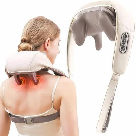 electric wearable pain relief massager for neck, shoulder, back & legs (qy-6001) image 2
