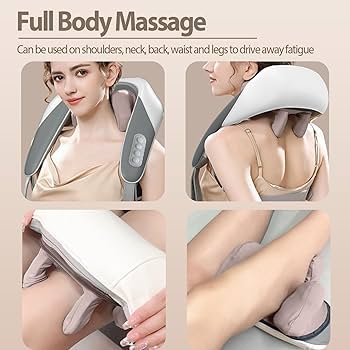 electric wearable pain relief massager for neck, shoulder, back & legs (qy-6001) image 4