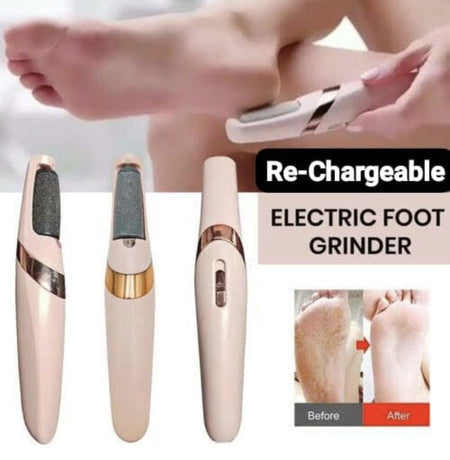 rechargeable electric foot file & callus remover pedicure tool image 3
