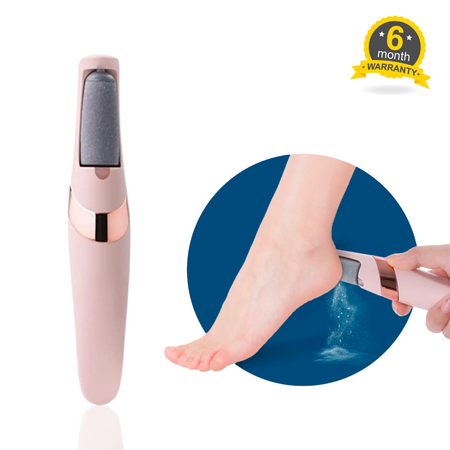 rechargeable electric foot file & callus remover pedicure tool image 4