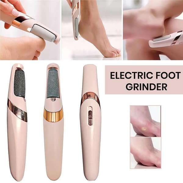 rechargeable electric foot file & callus remover pedicure tool main image