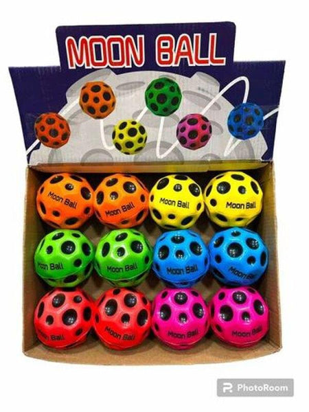 (pack of 3) super high bouncing space moon ball for kids image 2