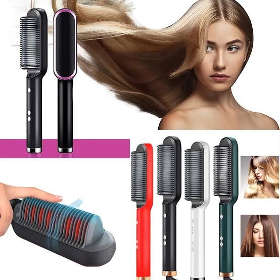 909 hair straightener brush main image