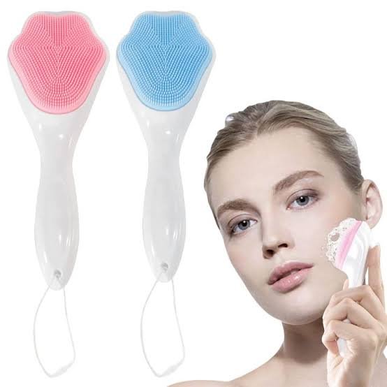 silicone face scrubber exfoliating brush image 2