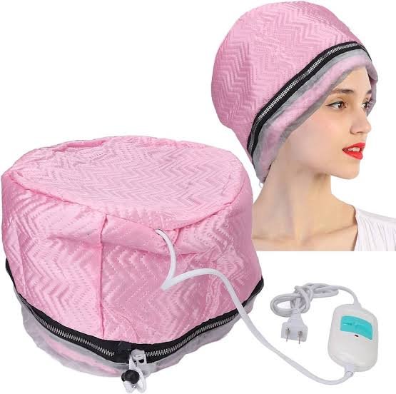 washable electric thermal hair cap – oil & scalp therapy image 2