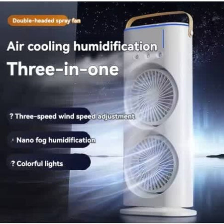 double head fan & cooler mist with humidifier image 2